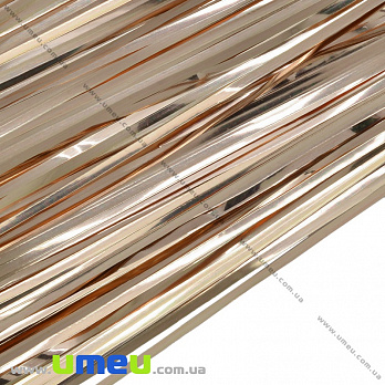 Біть плоска 2 мм, Рожеве золото (KNT-037345)