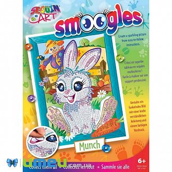 Набір для творчості Sequin Art SMOOGLES Зайчик (DIF-043429)