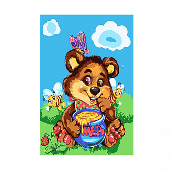 Картина по номерам 20х30 см, Сладкий день (SXM-051541)