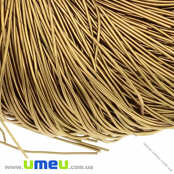 Канітель гладка 1 мм, Бронза (KNT-027964)