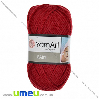 Пряжа YarnArt Baby 50 г, 150 м, Красная 576 (YAR-025266)