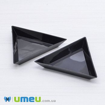 Лоточок трикутний, Чорний, 7,2х7,2х7,2 см (INS-039749)