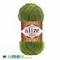 Пряжа Alize Diva Stretch 100 г, 400 м, Зелена 210 (YAR-038347)