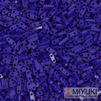 Бисер японский Miyuki QUARTER TILA №414, 5х1,2 мм, Синий (BIS-053272)