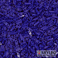 Бисер японский Miyuki QUARTER TILA №414, 5х1,2 мм, Синий (BIS-053272)