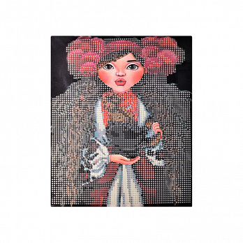 Набір алмазного живопису на картоні 25х21 см, Берегиня незламності (SXM-051500)