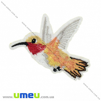 Термоаппликация Птичка, 7х5,5 см (APL-024672)