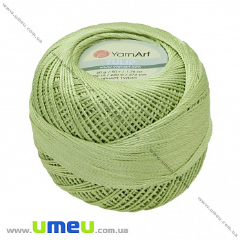 Пряжа YarnArt Tulip 50 г, 250 м, Салатовая 424 (YAR-025063)
