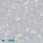 Пайетки Италия круглые плоские, 2 мм, Белые №1004 Bianco Ghiaccio Opaline (PAI-039169)