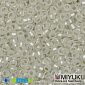 Бісер японський Miyuki круглий RR 11/0 №1F, Сріблястий матовий (BIS-045602)