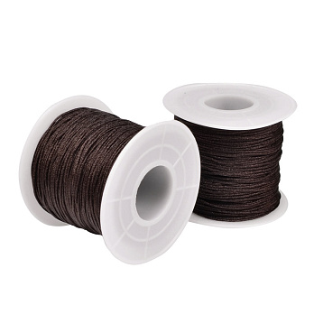 Нейлоновий шнур, 0,8 мм, Коричневий темний (LEN-054225)