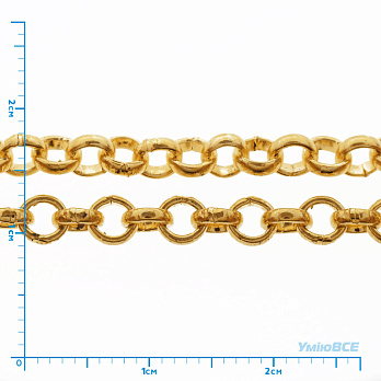 Цепь, Золото, 3,3 мм (ZEP-003010)