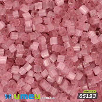 Бисер чешский Сатин 10/0, №05193, Розовый (BIS-024268)