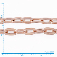 Цепь, Розовое золото, 6,5х4 мм (ZEP-056049)