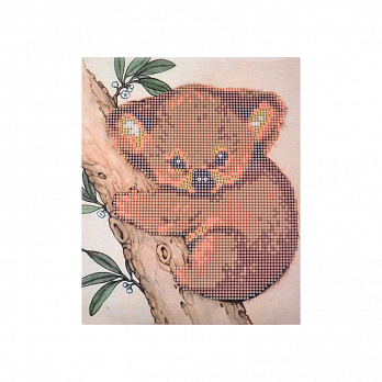 Набор алмазной живописи на картоне 25х21 см, Коала (SXM-051490)