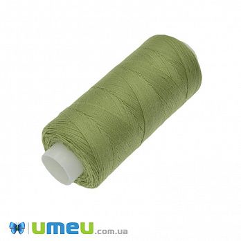 Нить полиэстеровая KIWI №40/2, col.387, Оливковая, 366 м (MUL-046787)