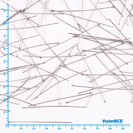 Гвоздики из нерж. стали, 50 мм, Темное серебро (STL-056247)