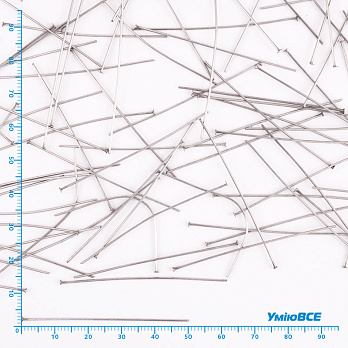 Гвоздики из нерж. стали, 50 мм, Темное серебро (STL-056247)