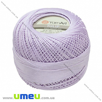 Пряжа YarnArt Tulip 50 г, 250 м, Бузкова світла 411 (YAR-025050)