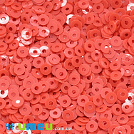 Паєтки Індія круглі плоскі, 2,5 мм, Червоно-жовтогарячий (PAI-053443)