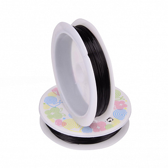 Леска эластичная, 0,5 мм, Черная (LES-051855)