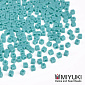 Бісер японський Miyuki Cubes SB18-412, 1,8 мм, Бірюзовий (BIS-053281)