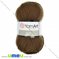 Пряжа YarnArt Elite 100 г, 300 м, Коричнева 05 (YAR-023270)