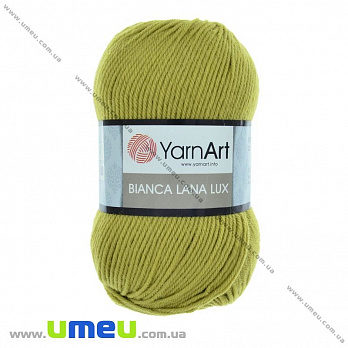 Пряжа YarnArt Bianca Lana Lux 100 г, 250 м, Оливковая 757 (YAR-029648)