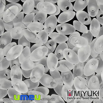Бисер японский Miyuki LMA №131F, 4х7 мм, Белый матовый (BIS-036713)