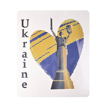 Набір алмазного живопису на картоні 25х21 см, Ukraine (SXM-056418)
