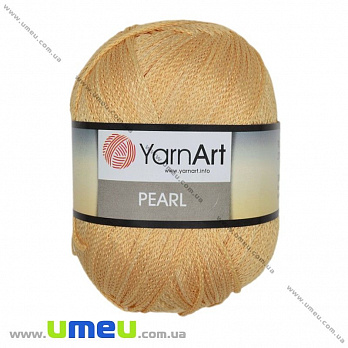 Пряжа YarnArt Pearl 90 г, 270 м, Помаранчева 101 (YAR-025334)