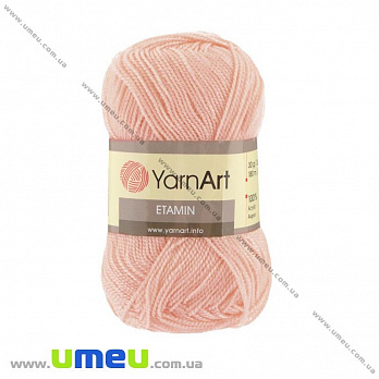 Пряжа YarnArt Etamin 30 г, 180 м, Персикова 456 (YAR-025072)