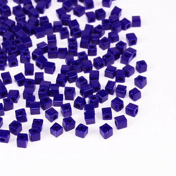 Бісер японський Miyuki Cubes SB18-414, 1,8 мм, Синій (BIS-055960)