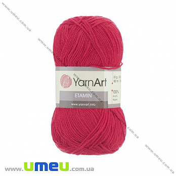 Пряжа YarnArt Etamin 30 г, 180 м, Розовая 445 (YAR-023044)