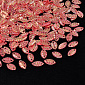 Пайетки Китай Листики, 8,5х4,5 мм, Коралловые АВ (PAI-052964)
