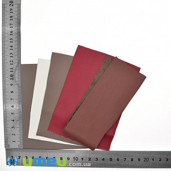 Набір штучної шкіри на замші 0,65 мм, Мікс (LTH-040518)