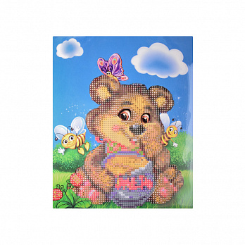 Набір алмазного живопису на картоні 25х21 см, Солодкий день (SXM-051446)