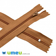 Блискавка спіральна нероз'ємна, 18 см, Тип 3, Цегляна (ZIP-045090)