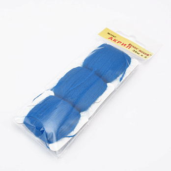 Акриловые нитки, №1247, Синие (MUL-058794)