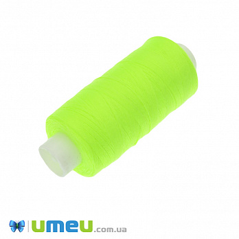 Нить полиэстеровая KIWI №40/2, col.201, Салатовая неоновая, 366 м (MUL-046734)