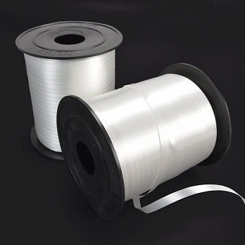 Стрічка поліпропіленова, 5 мм, Біла (LEN-060457)