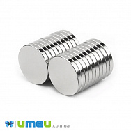 Магніт неодимовий для брошок Круглий, 15х1,7 мм (OSN-040174)