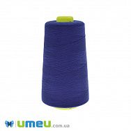 Нитка поліестерова KIWI №40/2 col.294, Синя, 3600 м (MUL-046435)