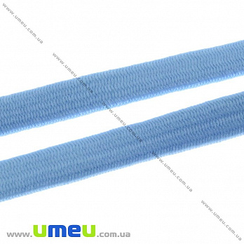 Резинка плоская 10 мм, Голубая (LEN-028585)