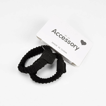 Резинки для волосся, 45 мм, Чорні (OSN-041393)