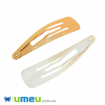 Основа мет. для заколки, 58 мм,Оранжевая (OSN-041901)