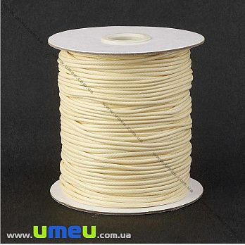 Поліестеровий шнур, 2,0 мм, Кремовий (LEN-033653)