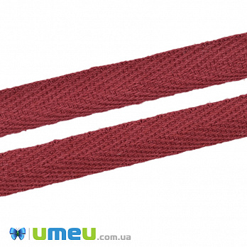 Стрічка кіперна, 10 мм, Бордова (LEN-044784)