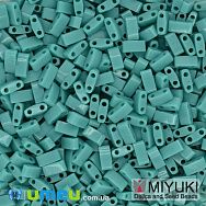 Бисер японский Miyuki HALF TILA №412, 5х2,3 мм, Бирюзовый (BIS-046069)