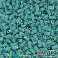 Бисер японский Miyuki HALF TILA №412, 5х2,3 мм, Бирюзовый (BIS-046069)